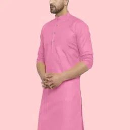 ANUJ FASHION Men Blended A-Line Kurtas image 2