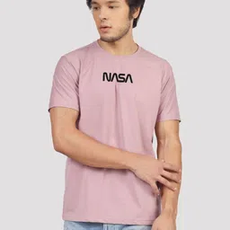 Greylongg Men Typography Applique T-shirt-picture-25