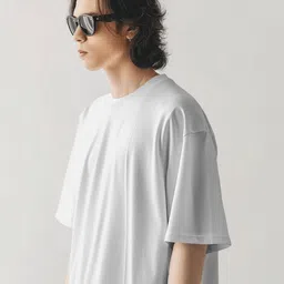 SENO TEX Men Graphic Printed Round Neck Cotton Oversized T-shirt image 5