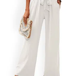 KPOP Women Regular Fit Solid Trousers-picture-27