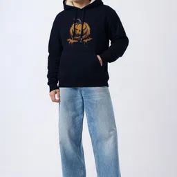 TOGS & TERRE Men Printed Hooded Sweatshirt image 3