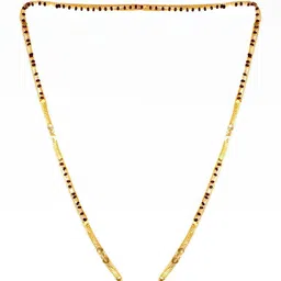 SHANKHRAJ MALL Gold-Plated Alloy Mangalsutra image 2
