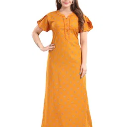 TRUNDZ Printed Maxi Nightdress-picture-41