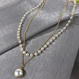 TheVineGirl Gold-Plated Layered Necklace image 2