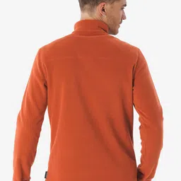 Decathlon Men Mock Collar Solid Sporty Jacket image 4