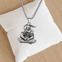 M Men Style Silver-Plated Geometric Pendants image 3