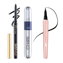 MARS Set Of 2 Step Volumizing Mascara, Eyeliner Pen & Kajal-picture-4