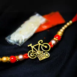 tos Fancy Designer Rakhi With Roli Chawal-picture-40