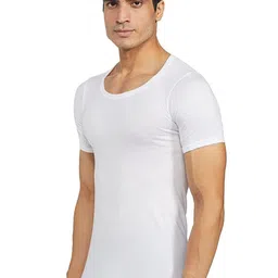 AMUL COMFY Pack Of 10 Cotton Basic Innerwear Vests image 5