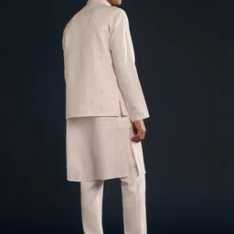KALKI Fashion Men Regular Kurta with Trousers image 4