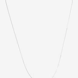 Kushal's Fashion Jewellery 925 Sterling Silver Rhodium-Plated Chain image 2