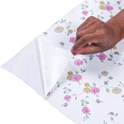 decoreehouse Vinyl Floral & Botanical Multicolor Wallpaper image 2