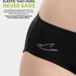 freecultr FREECULTRWomenPack Of 3 Stylish Hipster Trunks Everyday Comfort & Support image 5