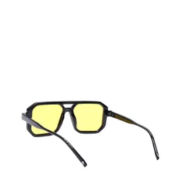 Eyejack Unisex UV Protected Black Hexagonal Sunglasses ZN3903CL2165 image 3