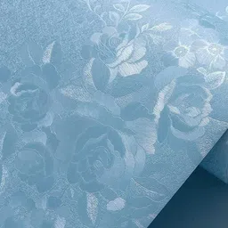 SEKHMET Blue & White Floral & Botanical Printed Decals & Stickers image 4