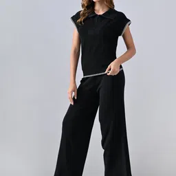 ANNY Self Design Top With Trousers Co-Ords-picture-11