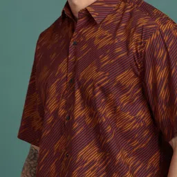 SHOWOFFFF Men Standard Slim Fit Printed Casual Shirt image 5