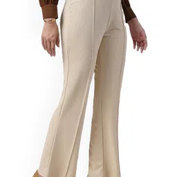 SRISARAS Women Cotton Trousers-image-52