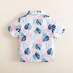 VANI COUTURE Boys Floral Printed Casual Shirt image 5