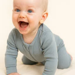 FURR BALLS Kids 2 Way Zipper full sleeves Cotton Sleepsuit-picture-11