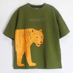 Cherry Crumble Boys Graphic Printed Round Neck Short Sleeves T-shirt-picture-17