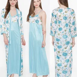 PHALIN Printed Maxi Nightdress-picture-29