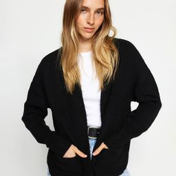 Trendyol Ribbed Front Open Sweater-picture-30