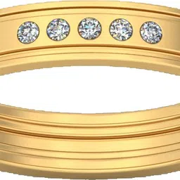 avsar AVR511YBR 14kt Cubic Zirconia Yellow Gold ring-image-99