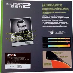 stag Peter Karlsson Gen2 Hard Table Tennis Rubber image 2