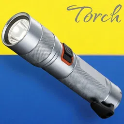 stybits A189 Durable LED Torch – Bright, Rechargeable, Portable for Outdoor Adventures Torch image 1