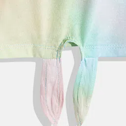 THE CHILDREN'S PLACE Girls Dyed Tie-Up T-shirt image 4