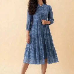 all about you Crepe Fit & Flare Midi Dress-picture-20