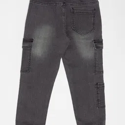 Pantaloons Junior Boys Regular Fit Mid-Rise Light Fade Jeans image 5