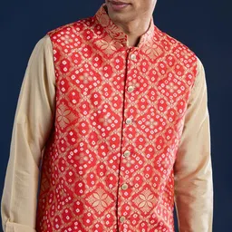 KALKI Fashion Men Regular Kurta with Trousers image 5