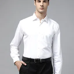 Arrow Pure Cotton Slim Fit Formal Shirt-image-8