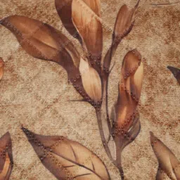 HOSTA HOMES Beige & Black 2 Pieces Floral Velvet Square Cushion Covers image 5