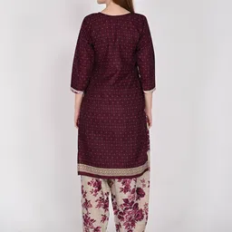 Roly Poly Women Floral Printed Regular Kurta & Trousers With Dupatta image 5