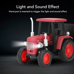zuuluzrs Tractor Vintage Design Retro Alloy Tractor Toy Best Birthday Gift For Kids image 4