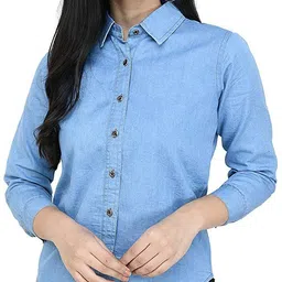 beautylife Women Regular Fit Solid Spread Collar Casual Shirt-picture-27