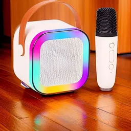 Sterling Bazaar Karaoke Speaker K12: Party POP Wireless Bluetooth Speaker with Mic, RGB 27 9 W Bluetooth Speaker-picture-35