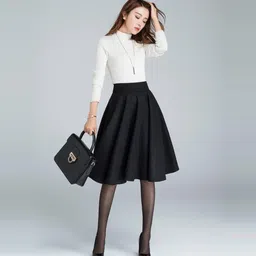 hrj creation Women Two Piece Dress White, Black Mini/Short Dress-picture-42