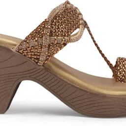 madam glorious Women Wedges Sandal image 5