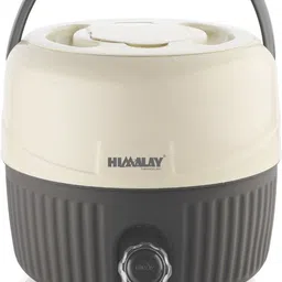 himalay thermoplast Karam Food Pack 5 LTR Plastic Storage Jar - Grey Bottled Water Dispenser image 1