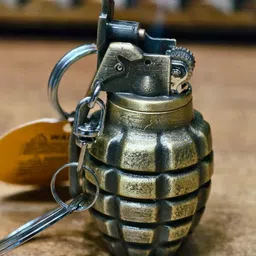 Metal Mini Hg Shape Military Flame Bomb Cigarette Lighter Pocket Lighter-image-71