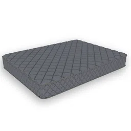 sleepspa Dual Comfort-Grey 10 Inches HR Foam Mattress with Comfort Cubes and Rebotech In Queen Size image 4