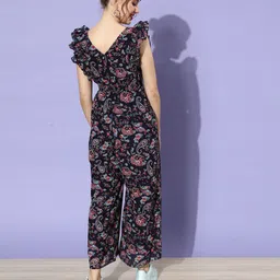miss chase Floral Print Women Jumpsuit image 5