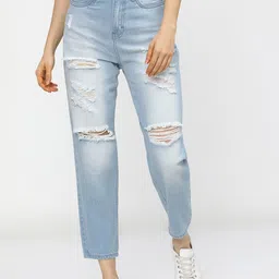 tokyo talkies Women Regular Mid Rise Light Blue Jeans-picture-20