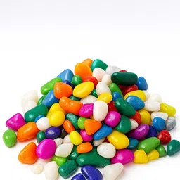 evillastorz MULTICOLORSTONE-AB-S-450 Polished Oval Granite Pebbles-picture-38
