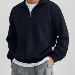 cotiq Men Full Sleeve Solid Sweatshirt-picture-14