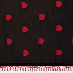 anand sarees Embroidered, Self Design Bollywood Chiffon, Georgette Saree image 5